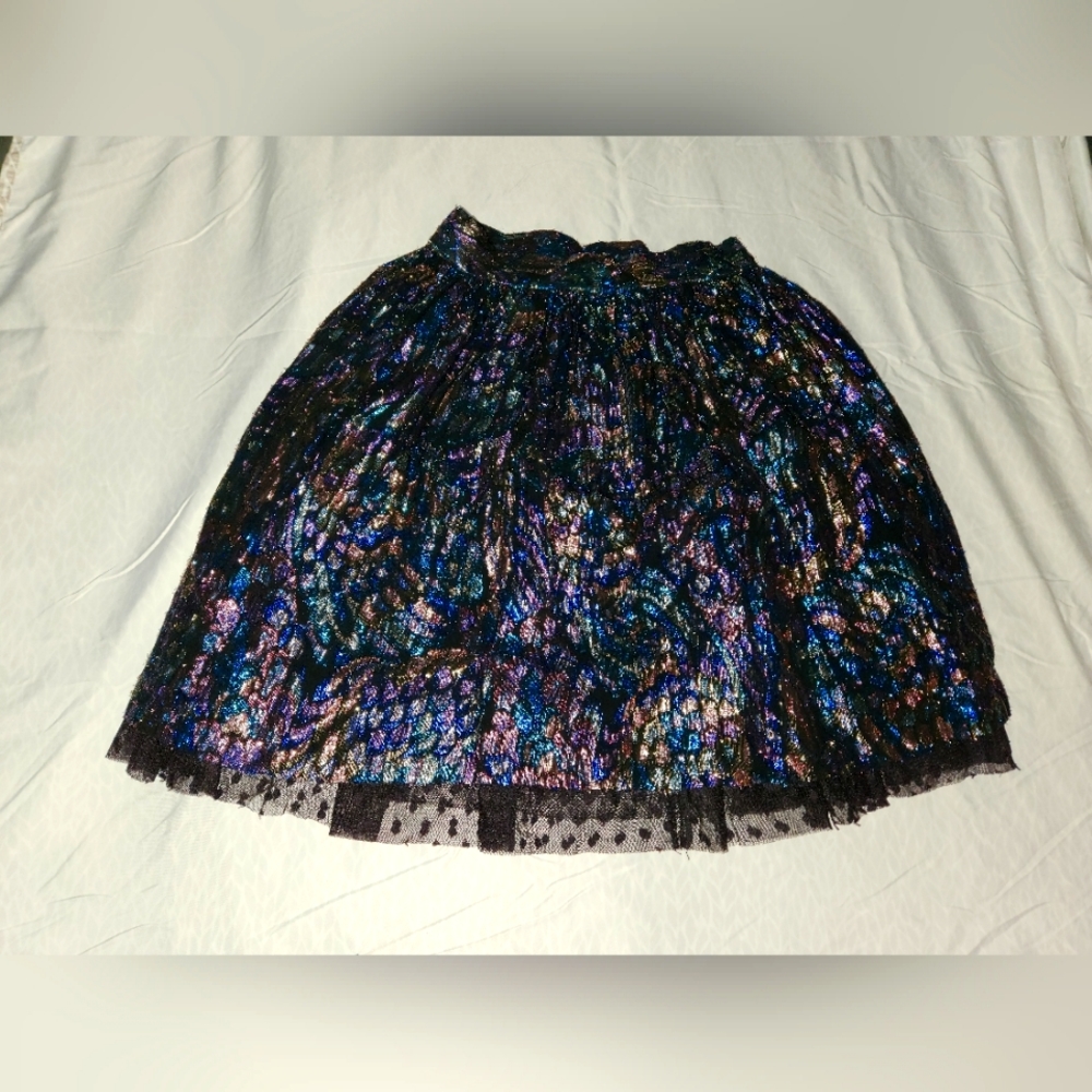 Vintage CIMONE 90's Metallic Skirt
